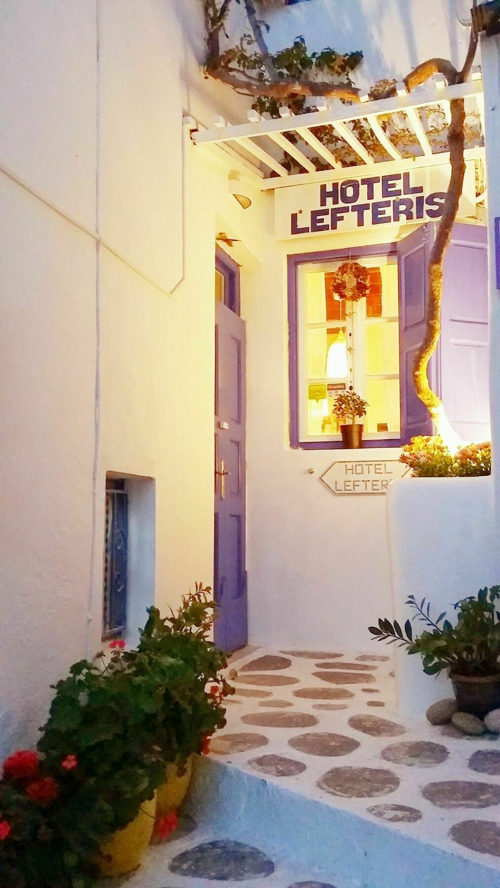 Lefteris Hotel Mykonos Town Buitenkant foto